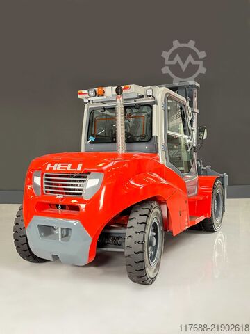 Μπροστινός φορτωτής ντίζελ Heli CPCD70-G3- 7t - 4,8m Hub - Triplex - Garantie