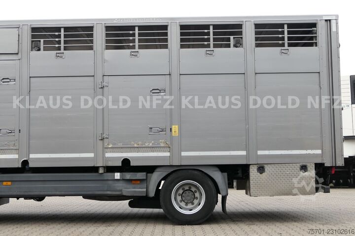 Camião para gado MERCEDES-BENZ Atego 1530 Viehtransporter Kamera Euro 6
