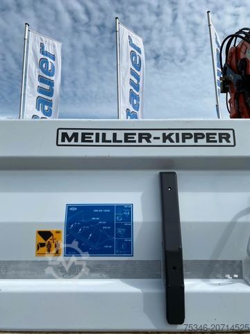 Speciallastbil MERCEDES-BENZ 1835 Kipper/Meiller/Atlas 135/Funk/74 tkm/Top