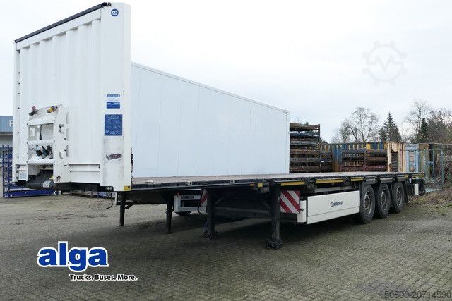 Naczepa otwarta KRONE SDP 27, Container, Rungen, 2x Lift, Multi-Lock
