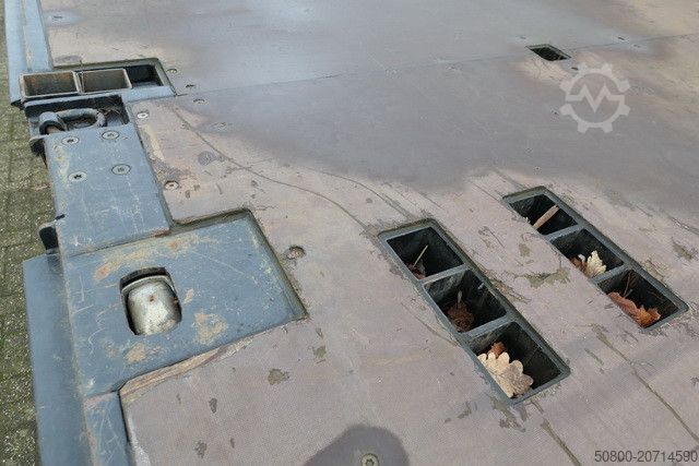 Naczepa otwarta KRONE SDP 27, Container, Rungen, 2x Lift, Multi-Lock