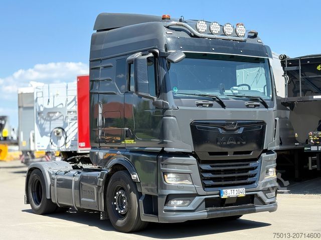 Standard tractor unit MAN 18.580 LL SA, Voll- Luft Federung, Kipphydraulik