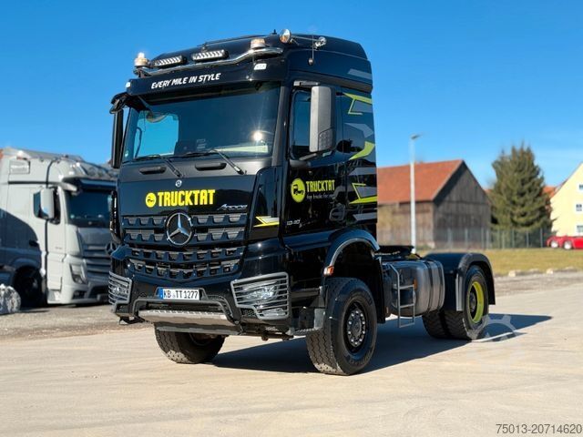 Standardní tahač MERCEDES-BENZ AROCS 1848 4x4 Voll- Allrad LoF 60 km/h, MIETEN?