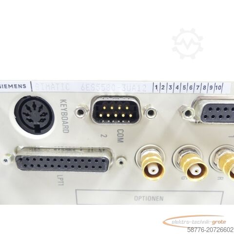 Componente Siemens Siemens Simatic S5 CP580 6ES5580-3UA12 Baugruppe Version 1
