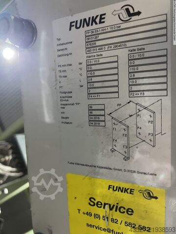 Autre FUNKE FP 09-33-1-NH-1 10.0 bar