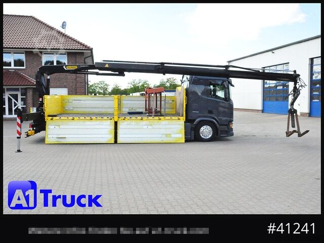 Autokran SCANIA R500, Palfinger PK 22001, Funk Navi Alu Leder Vollluft