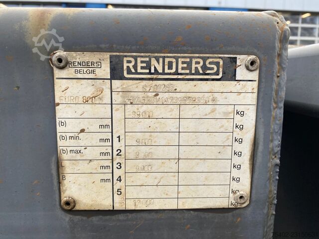  Renders Euro 800 / 2x Extendable / 1x Lift Axle / Disc ...