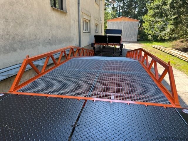 κινητές ράμπες φόρτωσης, ράμπα αποβάθρας Mobile ramp, loading ramp, dock ramp 8 tons