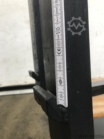 Gaffeltruckgafler, gaffeltænder, gaffeltrucktænder med skridsikker belægning  FEM 2 Form B