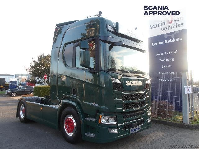 Φορτηγό επικίνδυνων υλικών Scania R 540 NA - HIGHLINE - ALCOA - PTO - ACC