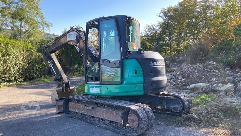 Koparka midi 7t - 12t Eurocomach Es 85 Zt with 3 buckets