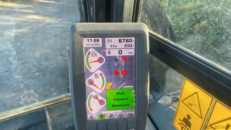 Koparka midi 7t - 12t Eurocomach Es 85 Zt with 3 buckets