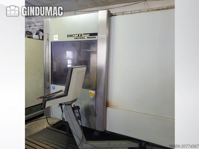 Pionowe centrum obróbkowe DMG DECKEL MAHO DMC 64 V linear