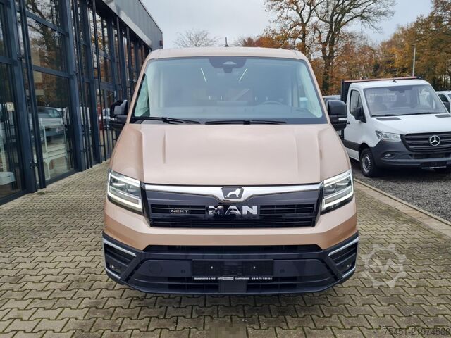 Kleinbus Man TGE 3.180 Kombi 9 Sitze ALU KAMERA ERGO LED NAVI LEDER Sonderumbau
