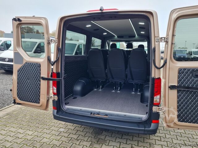 Kleinbus Man TGE 3.180 Kombi 9 Sitze ALU KAMERA ERGO LED NAVI LEDER Sonderumbau