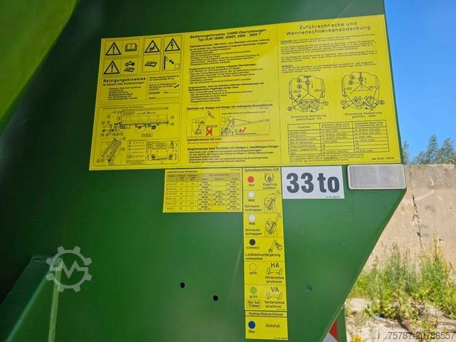 Forage wagon HAWE Überladewagen, Vorführfahrzeug, ULW 3000