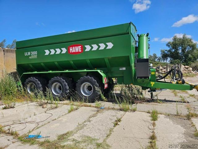 Forage wagon HAWE Überladewagen, Vorführfahrzeug, ULW 3000