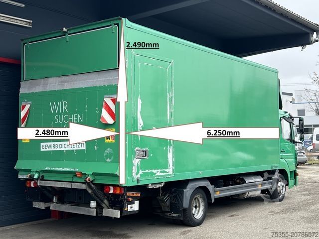 Furgon skrzyniowy MERCEDES-BENZ Atego 816 Klima Tempo. Motorbremse 6,2m Koff+LBW