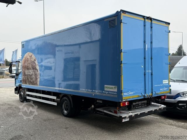 Skříňový nákladní automobil IVECO EC ML120E21/P CNG Erdgas Klima 7,2m Koff LBW+Tür