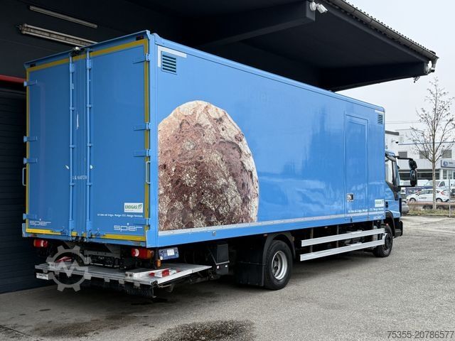 Skříňový nákladní automobil IVECO EC ML120E21/P CNG Erdgas Klima 7,2m Koff LBW+Tür