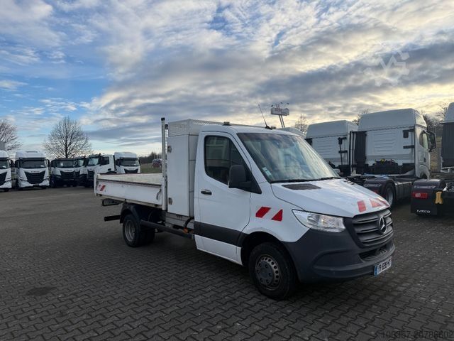 Damperli panelvan MERCEDES-BENZ Sprinter Kipper 514 CDI mit Werkzeubox 3500kg
