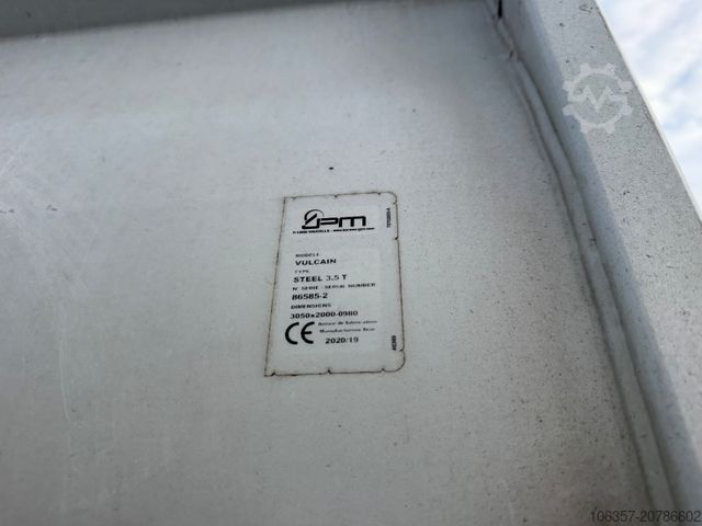 Damperli panelvan MERCEDES-BENZ Sprinter Kipper 514 CDI mit Werkzeubox 3500kg