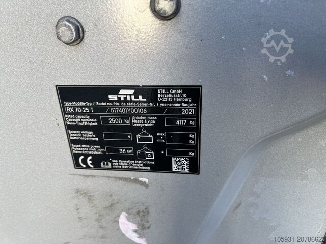 Wózek widłowy LPG Still RX70-25T