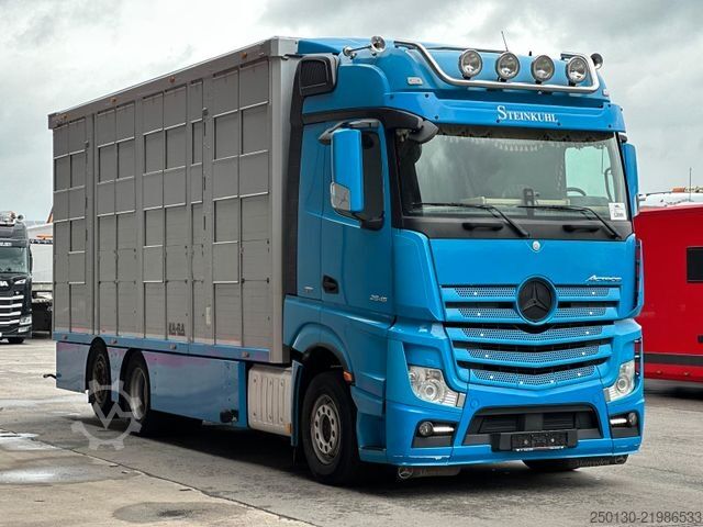 Camión para ganado MERCEDES-BENZ Actros 2545 L 3.Stock KABA Hubdach ACC LDW NLA