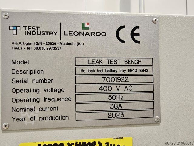 Leaktest-Zelle LEONARDO LEAK TEST BENCH