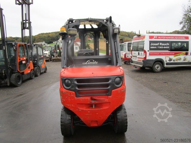  Linde H30D-01 - Triplex-Freihub + Seitenschieber