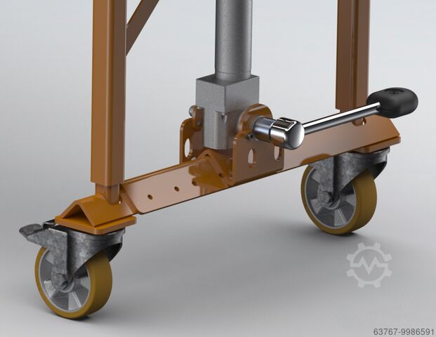 Transportadores telescópicos de rolos com 3 elementos Gravitrail® Kunststoff-Tragrolle Rollenbreite 600 mm