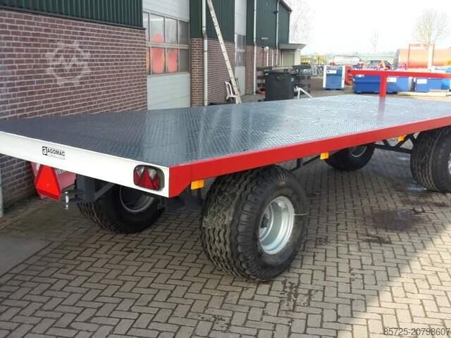 Flatbed 12 tons balenwagen
