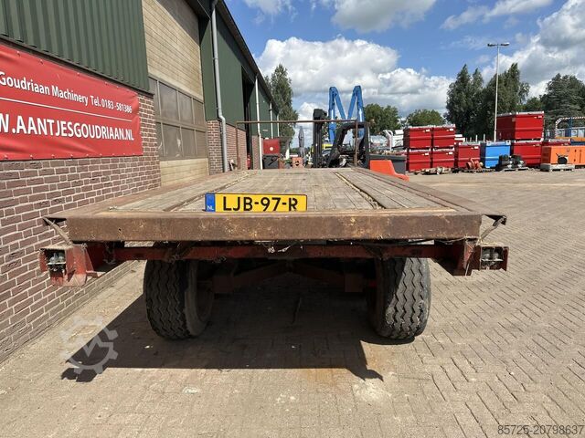 Flatbed Balenwagen - Gebruikt