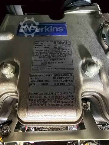 Perkins 404J-22G - 22 kVA - Stage V aggregaat - DPX-19906 Perkins 404J-22G - 22 kVA - Stage V Genset - DPX-19906