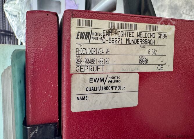 Συσκευή συγκόλλησης MIG/MAG EVM Phoenix 500 TG Expert