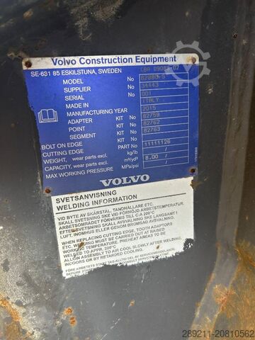 τυπικός κάδος Volvo L350F Rock Bucket (Volvo)