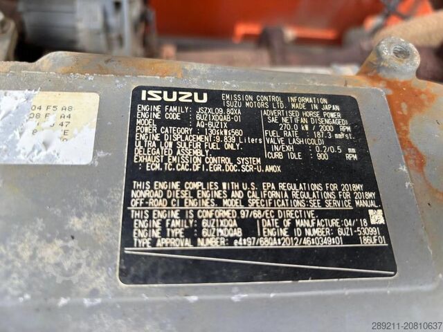 Bandgrävare Hitachi ZX 490 LC H-6