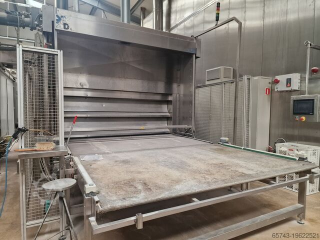 Tunnel thermo-olieoven 40 m² Daub
