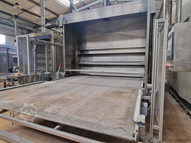 Tunnel thermo-olieoven 40 m² Daub