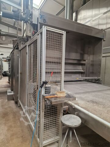 Tunnel thermo-olieoven 40 m² Daub