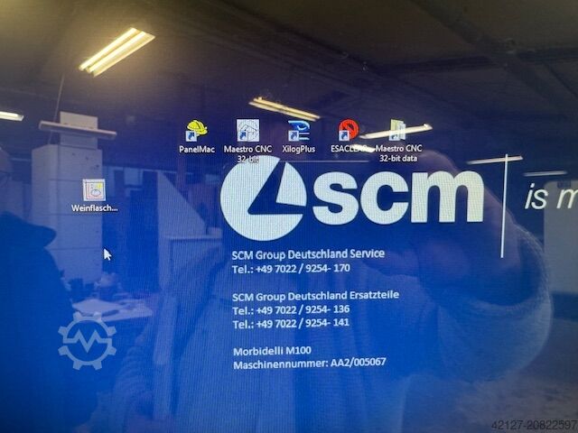 Centrum obróbcze SCM Morbidelli M 100