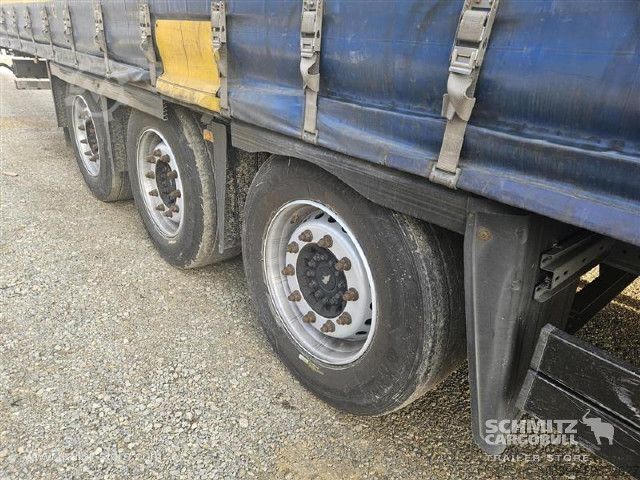 Åben sættevogn med presenning Schmitz Cargobull Semitrailer Curtainsider Mega