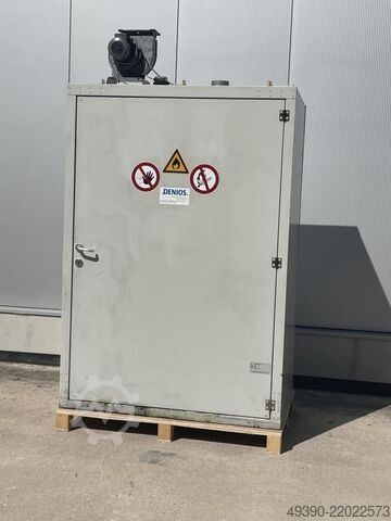 Armario de seguridad para sustancias peligrosas, armario cortafuegos, caja para bidones DENIOS FWF 90.2