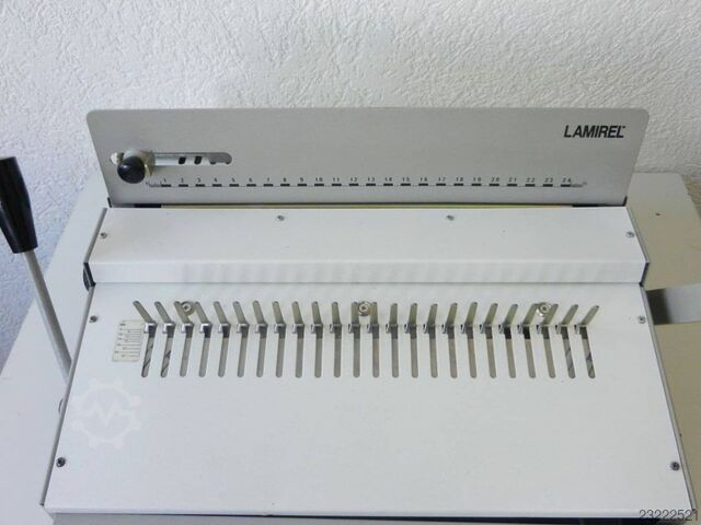 Encuadernadora de espiral Lamirel -