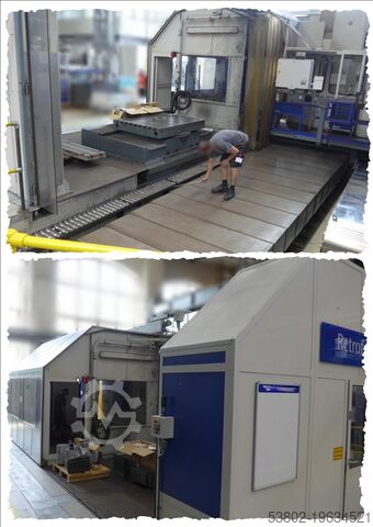 Fresadora de montante móvil 7x1,6x1,4 m Scharmann EcoCut 1.6 XZ