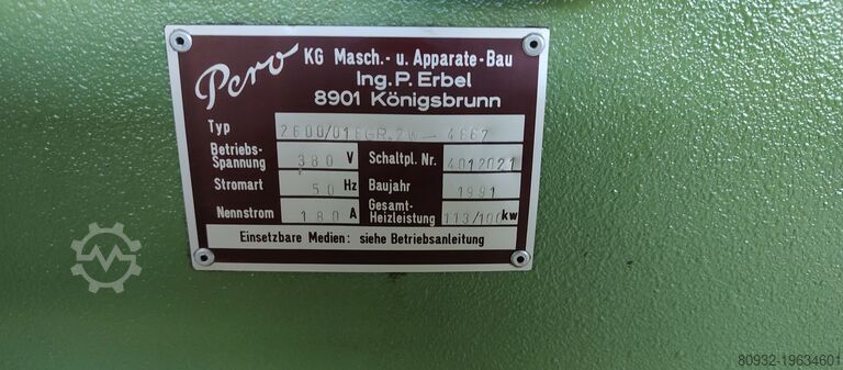 Washing machine PERO Pero 2600