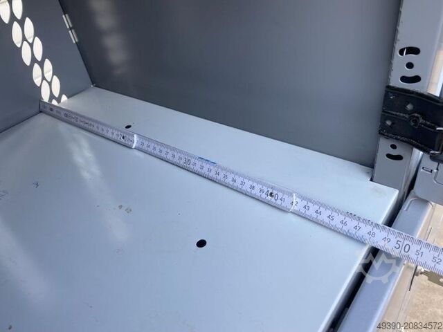 Locker cabinet, compartment cabinet with 20 individual lockers, metal cabinet, workshop cabinet