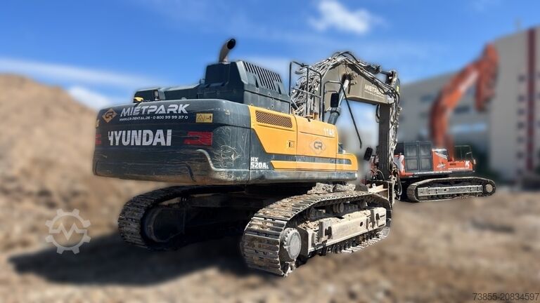 Tracked Excavator Hyundai HX520AL