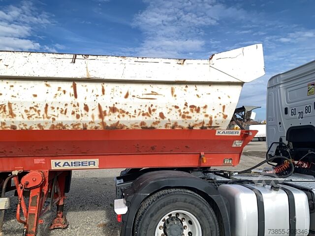 Tipper Semi-trailer ROBUSTE KAISER S3302V Steel Trailer