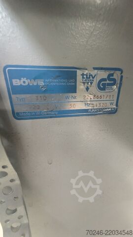 Obcinarka i separator do formularzy ciągłych Böwe 310